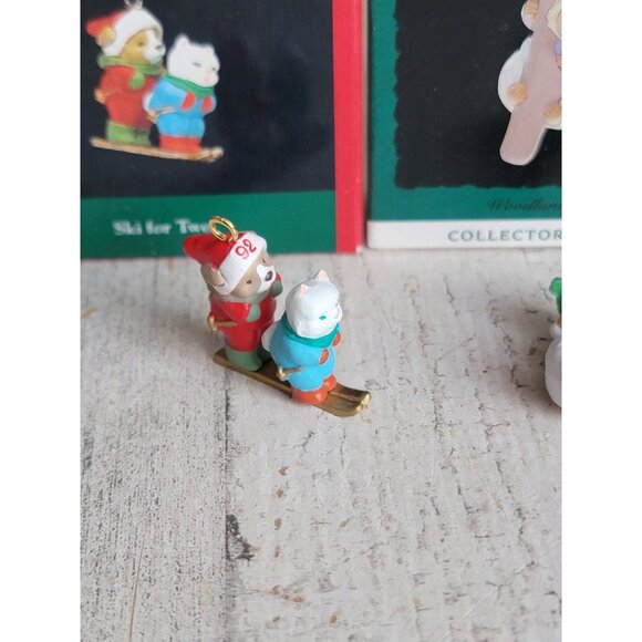 Hallmark Variety baby animal miniature ornament Xmas skunk - Picture 2 of 6